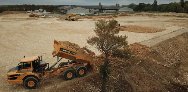 travaux de terrassement à Sancoins 18