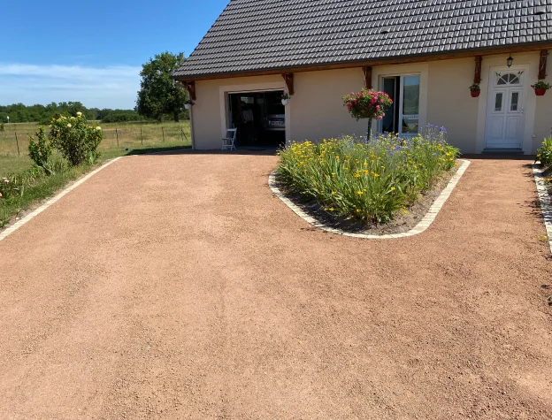 création de parking à Sancoins dans le Cher 18